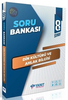  Yanıt Yayınları 8. Sınıf Din Kültürü ve Ahlak Bilgisi Soru Bankası