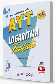  YarıÇap Yayınları AYT Logaritma Fasikülü