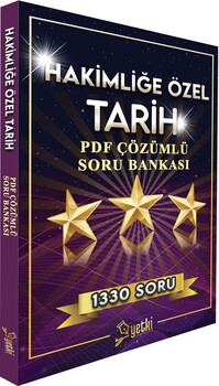  Yetki Yayınları Hakimliğe Özel Tarih Soru Bankası