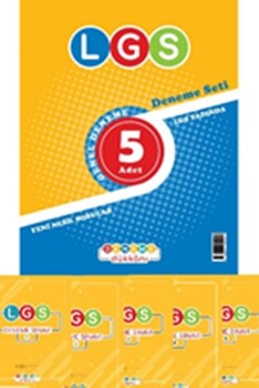  Deneme Dükkanı 8. Sınıf LGS 5 li Deneme Seti