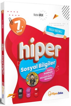  Hiper Zeka Yayınları 7. Sınıf Hiper Sosyal Bilgiler Konu Anlatımlı Soru Bankası
