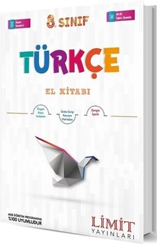  Limit Yayınları 8. Sınıf Türkçe El Kitabı