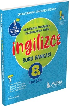  Muba Yayınları 8. Sınıf İngilizce Soru Bankası