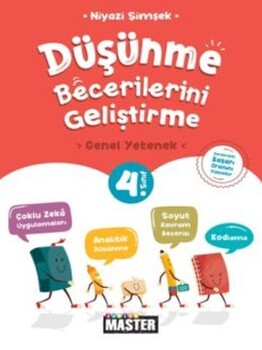  Okyanus Yayınları 4. Sınıf Junior Master Düşünme Becerilerini Geliştirme Genel Yetenek