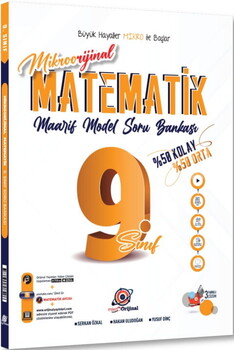 Orijinal Mikro 9. Sınıf Matematik Maarif Model Soru Bankası