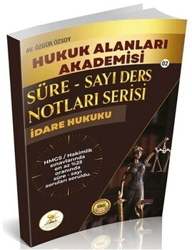  Savaş Yayınları 2026 HUKAL HMGS Hakimlik İdare Hukuku Süre Sayı Ders Notları