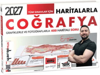  Yargı Yayınları 2027 Tüm Sınavlar İçin Haritalarla Coğrafya Grafiklerle ve Fotoğraflarla 400 Haritalı Soru