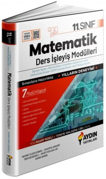 Aydın Yayınları 11. Sınıf Matematik Konu Anlatım Ders İşleyiş Modülleri