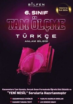  Bilfen Yayıncılık 6. Sınıf Türkçe Tam Ölçme Soru Bankası