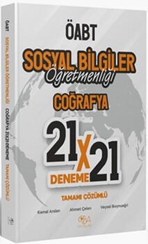  CBA Akademi ÖABT Sosyal Bilgiler Coğrafya 21 x 21 Deneme