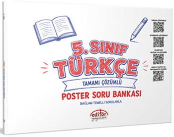 Editör Yayınları 5. Sınıf Türkçe Soru Bankası