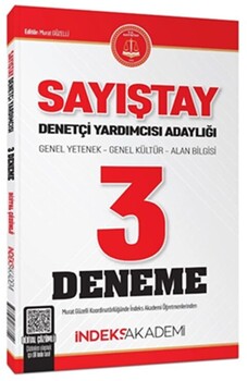  İndeks Akademi Sayıştay Denetçi Yardımcısı Adaylığı 3 Deneme