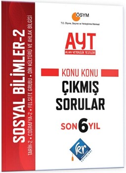  KR Akademi AYT Sosyal Bilimler 2 Son 6 Yıl Konu Konu Çıkmış Sorular