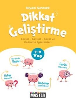 Okyanus Yayınları 7 ve 9 Yaş Junior Master Dikkat Geliştirme Egzersizleri
