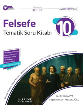  Palme Yayınları 10. Sınıf Felsefe Tematik Soru Kitabı