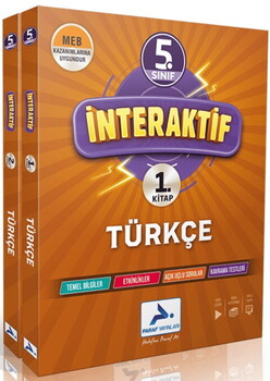  Paraf Yayınları 5. Sınıf İnteraktif Türkçe