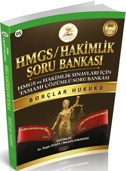  Savaş Yayınları 2026 HMGS Hakimlik Borçlar Hukuku Soru Bankası