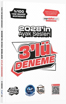 Çap Yayınları Üniversiteye Hazırlık Ders Platosu 3 lü Deneme