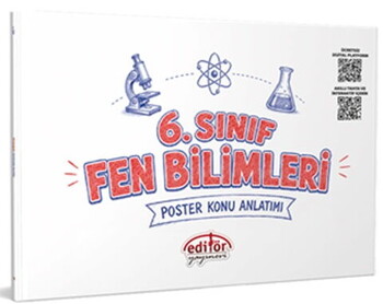 Editör Yayınları 6. Sınıf Fen Bilimleri Poster Konu Anlatımlı