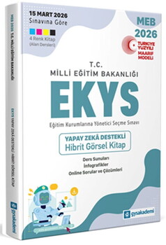 GYSAkademi Yayınları 2026 MEB EKYS Yapay Zeka Destekli Ders Notları