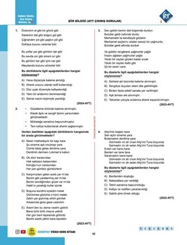  KR Akademi Gamze Hoca Türkçenin Matematiği 55 Günde AYT Edebiyat Video Ders Kitabı