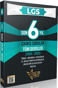  Liderler Karması LGS Son 6 Yıl Tüm Dersler Çıkmış Sorular 2020 2025