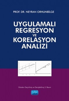  Nobel Yayınları Uygulamalı Regresyon ve Korelasyon Analizi