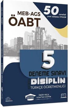  Ömür Güner ÖABT MEB AGS Türkçe Öğretmenliği Disiplin 5 Deneme