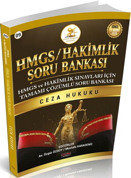  Savaş Yayınları 2026 HMGS Hakimlik Ceza Hukuku Soru Bankası