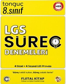  Tonguç Akademi 8. Sınıf LGS Süreç Denemeleri