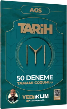 Yediiklim 2027 AGS KAYI Tarih Tamamı Çözümlü 50 Deneme