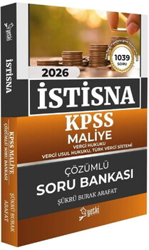 Yetki Yayınları 2026 İSTİSNA KPSS A Grubu Maliye Soru Bankası