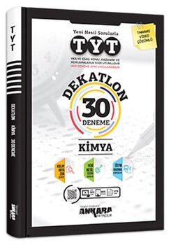 Ankara Yayıncılık TYT Kimya Dekatlon 30 Deneme