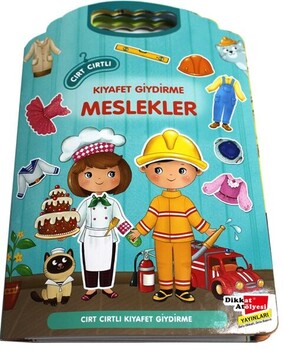  Dikkat Atölyesi Yayınları Cırt Cırtlı Kıyafet Giydirme Meslekler
