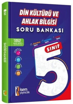  İsem Yayınları 5. Sınıf Din Kültürü ve Ahlak Bilgisi Soru Bankası