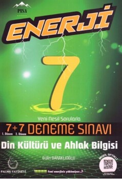  Palme Yayınları 7. Sınıf Din Kültürü ve Ahlak Bilgisi 7+7 Enerji Deneme