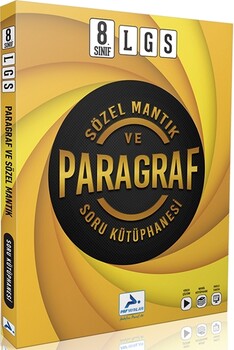  Paraf Yayınları 8. Sınıf LGS Sözel Mantık ve Paragraf Soru Kütüphanesi