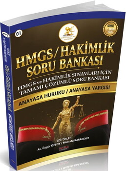  Savaş Yayınları 2026 HMGS Hakimlik Anayasa Hukuku Anayasa Yargısı Soru Bankası
