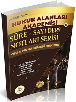  Savaş Yayınları 2026 HUKAL HMGS Hakimlik Ceza Muhakemesi Hukuku Süre Sayı Ders Notları