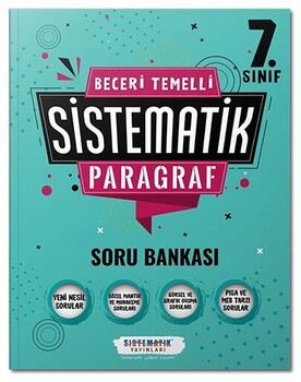  Sistematik 7. Sınıf Paragraf Sistematik Soru Bankası