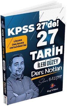  Dizgi Kitap KPSS Tarih 27 de 27 İleri Düzey Ders Notları