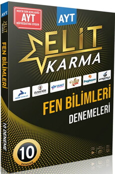  Paraf Yayınları AYT Fen Bilimleri Elit Karma 10 Deneme