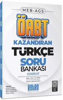 Retro Yayıncılık MEB AGS Türkçe Öğretmenliği Edebiyat Soru Bankası