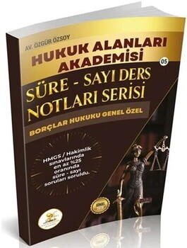  Savaş Yayınları 2026 HUKAL HMGS Hakimlik Borçlar Hukuku Genel Özel Hükümler Süre Sayı Ders Notları
