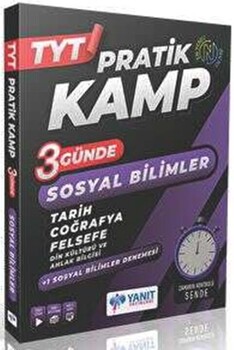  Yanıt Yayınları TYT 3 Günde Sosyal Bilimler Pratik Kamp