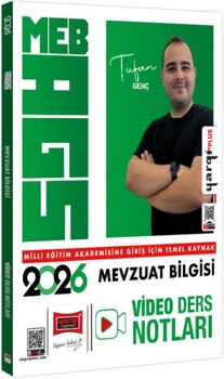  Yargı Yayınları 2026 MEB AGS Mevzuat Bilgisi Video Ders Notları