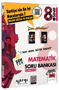  Yargı Yayınları 8. Sınıf LGS Matematik Ders Arkadaşım Son Tur Soru Bankası