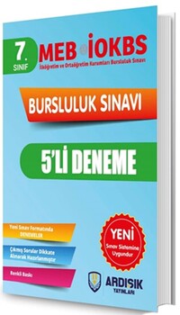  Ardışık Yayınları 7. Sınıf Bursluluk Deneme Sınavı
