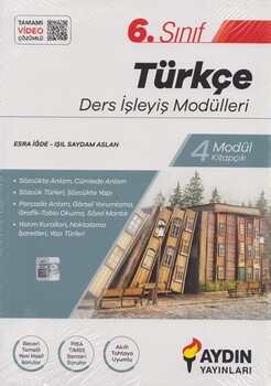  Aydın Yayınları 6. Sınıf Türkçe Ders İşleyiş Modülleri