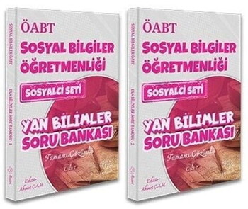 CBA Yayınları ÖABT MEB AGS Sosyal Bilgiler Öğretmenliği Yan Bilimler Soru Bankası SOSYALCİ Set